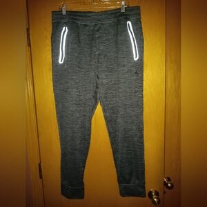 Men's size XL,  grey activewear pants with pockets